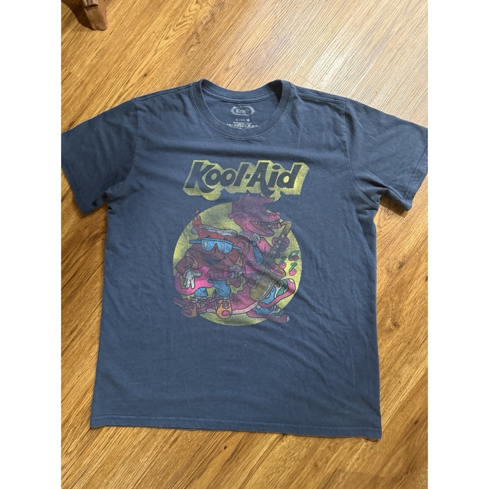 Kool Aid T Shirt Kraft Graphic Tee‎ VTG Look, Size XL